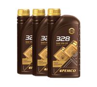 PEMCO 328 SAE 0W-20 Olio Motore ACEA C5, API SP RC, 3x1 Litri