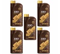 Pemco 330 5x1 Litro 5W-30 olio motore Olio Motore Api Sn / CH-4 Acea A3/B4