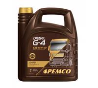 PEMCO 5 Litro Diesel G-4 Fatt 15W-40 olio motore Api CI-4 / Sl Acea A3/B4 E7