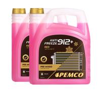 PEMCO Antigelo Pronto G12 G30 Rosso, 2x5 L