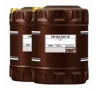 PEMCO PM 050 SAE 50 Olio Motore Monogrado, API CH-4, 2x10 Litri