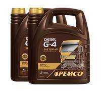 PEMCO SAE 15W-40 Diesel G-4 SHPD, ACEA E7, API CI-4, API SL, 2x5 Litri