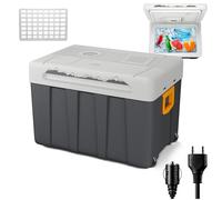 peme Essential Frigo Portatile 46,6L - Frigorifero Elettrico con Funzione Caldo/Freddo, Doppia Alimentazione 12V & 230V, Modalità Eco, Ruote e Maniglia, Funzionamento Silenzioso, per Auto, Camper