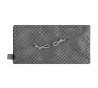 Peminkoo 6 * 12in Tactical Mesh Pouch Net Storage Bag Utility Tool Pocket Modular Admin Pouch Cerniera bidirezionale Campeggio Viaggio Caccia Borsa (Grey)