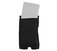 Peminkoo Tasca Porta Caricatore Tattica Aperta per 5,56 M4 Mag Elastic Molle Carrier Single Mag Pouch Airosft Accessories (Black)