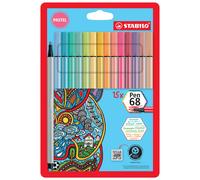 PEN 68 PENNARELLO PREMIUM PASTELLOVE SET 15 COLORI ASTUCCIO ARTISTICO