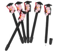 Pen 6pezzi in Polymer Clay, Writing Pen per Doctoral Students Colore Casuale