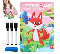 Pen Control Cards Game Early Education - Scribble Cards Game, per la pratica della scrittura a mano Strumento interattivo per ragazzi per ragazzi studentesse per bambini