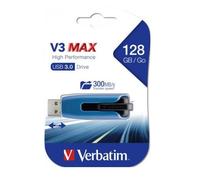 Verbatim V3 MAX - Memoria USB 3.0 da 128 GB - Blu