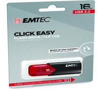 Pen Drive B110 Click Easy Emtec - USB 3.2 - 16 GB - ECMMD16GB113 (Rosso)
