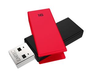 Pen Drive C350 Emtec - USB 2.0 - 16GB - ECMMD16GC352 (Rosso)