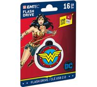 EMTEC CHIAVETTA MEMORY USB 2.0 FLASH DRIVE 16 GB ARCHIVIAZIONE DATI WONDERWOMAN