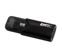 PEN DRIVE EMTEC 512GB B110 USB 3.2 CLICK EASY BLACK