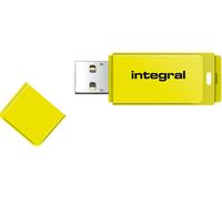 PEN DRIVE INTEGRAL 32GB USB2.0 DRIVE NEON YELLOW