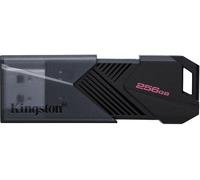 Kingston Technology DataTraveler 256GB Portable USB 3.2 Gen 1 Exodia Onyx
