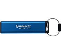 Kingston Technology IronKey Keypad 200 da 32 GB, FIPS 140-3 livello 3 (in fase di approvazione) crittografata AES-256