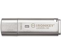 Kingston Technology IronKey Locker+ 50 Chiavetta USB 128 GB USB tipo A 3.2 Gen 1 (3.1 Gen 1) Argento