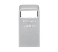 Kingston Technology DataTraveler Micro unità flash USB 128 GB USB tipo A 3.2 Gen 1 (3.1 Gen 1) Argento