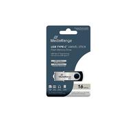 Unità flash USB MediaRange MR1951 16GB USB Type-C 3.2 Gen1 Nero/Argento