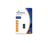 MediaRange USB Nano Flash Drive 8GB 2.0 velocità 15 MB/s in blister MR920