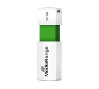MediaRange USB flash drive, color edition, VERDE 32GB - MR973