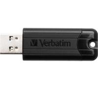 Verbatim PinStripe 3.0 - Memoria USB 3.0 da 128GB  - Nero