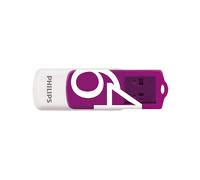 Philips Chiavetta Usb Usb 2.0 64gb Vivid One Size White / Purple