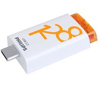 Philips Click Edition connettore USB-C USB 3.2 Gen 1 unità flash USB 128 GB per PC, laptop, smartphone, tablet con porta USB-C, velocità di lettura fino a 120 MB/s