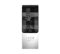 USB-STICK 16GB SILICON POWER USB3.1 + TYPE C C31 BLACK