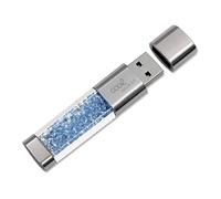 Pen Drive USB x64GB 3.0 COOL Crystal Celeste