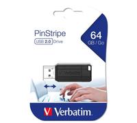 Pen Drive Verbatim 64gb USB Chiavetta Memoria Nera Pendrive Flash Memory Esterna
