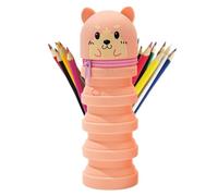 Pen Holder for Desk - Cute Silicone Telescope Pencil Case | Animal Shaped