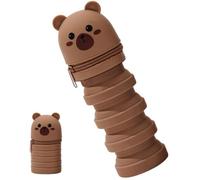 Pen Holder for Desk - Cute Silicone Telescope Pencil Case | Animal Shaped