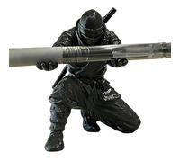 Pen Holder Kneeling - 3D Printing Materials |3D Printed Kneeling Ninja Desktop Decor ,Knight Desk Pen Holder ,Decorative Office Accessory For Pens Pencils - Classroom Writers Authors Collectors