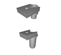 Pen Holder Mount Compatible with Digital Plotters - Universal Drawing Adapter