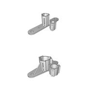 Pen Holder Mount Compatible with Makerbot 3D Printers Universal Tool Attachment