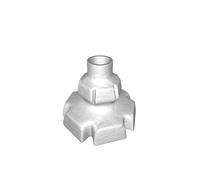 Pen Holder Wave Style Black Traditional Desktop Organizer Asian Inspired Design