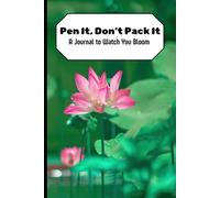 Pen It, Don't Pack It: This journal notebook is perfect for capturing your thoughts, dreams, and daily reflections - and makes a wonderful gift for friends and family