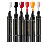 Pen - Manicure Drawing Tool for Creative Design | Acrylic Tip with Precision Flow Control, Quick Dry Ink for DIY Patterns Salon Practice and Home Nail Decoration