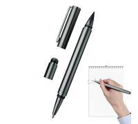 Pen Pencil Combo - Strumento Di Scrittura A Doppia Punta | Strumento Multifunzione In Metallo Da 0,5 Mm, Kit Da Disegno Per Diario Scolastico Riutilizzabile In Stile Meccanico Con Inchiostro Nero Lisc