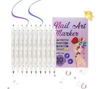Pen Smalto per Unghie 10 Colori Asciugatura Rapida e Durevole per Manicure