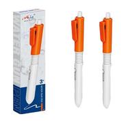 Pen That Sprays Water, 2025 New 2 in 1 Funny Prank Retractable Pens with Water Spray Function for Writing and Spraying, Creative Water Spary Pen Prank Squirt Pen for All Age (2Pcs-A)