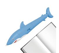 Pen That Sprays Water, 20g Shark Shaped Writing Ballpoint Pen, ABS Fun Sprays Water Writing Instrument, Gag Gadget for Coworkers, Unique Gift for Women, Men, Kids, Children, Friends, 14.5x3x2cm