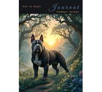 Pen to Paper Journal Trailblazer 120 Pages: A5 Writing lined book memoir Animal spirit theme 4 : Designed by Aetherial Moon