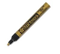 Pen-touch - Pennarello a punta media, colore oro, 0,02 x 4,9 x 1,9 cm