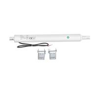 Pen Type Electric Actuator with 100mm Stroke, DC Linear Motion Actuator for Medical Beds and Lift Tables, Aluminum Alloy Body, IP65 Rated, Includes 2 Mounting Brackets (CC 12 V)