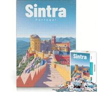 Pena Palace Serene Horizon Puzzle per adulti da 1000 pezzi | Sfida difficile Decompressione intellettuale Regali unici per compleanno e Natale 52x38cm