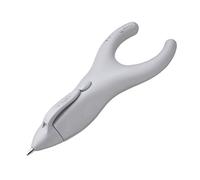 PenAgain Ergosof - Penna a sfera, colore: Argento