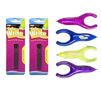 PenAgain Twist 'n Write Matita colori assortiti 4 Count (00071) Bundle con 10 ricariche
