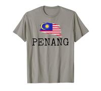 Penang Malaysia Country Family Trip Viaggiare Bambini Uomini Donne Maglietta
